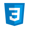 CSS stylesheet language icon
