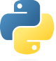 Python programming language icon